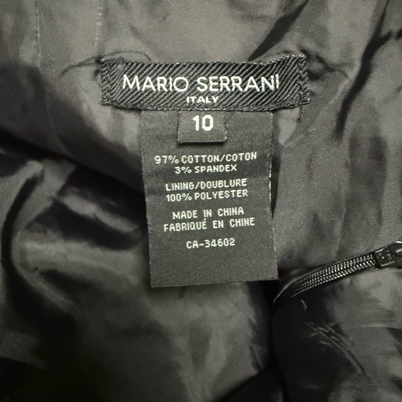 Mario Serrani Multicolor Geometric Pattern Pencil Skirt Sz 10 Vibrant Bold Print - Picture 3 of 3